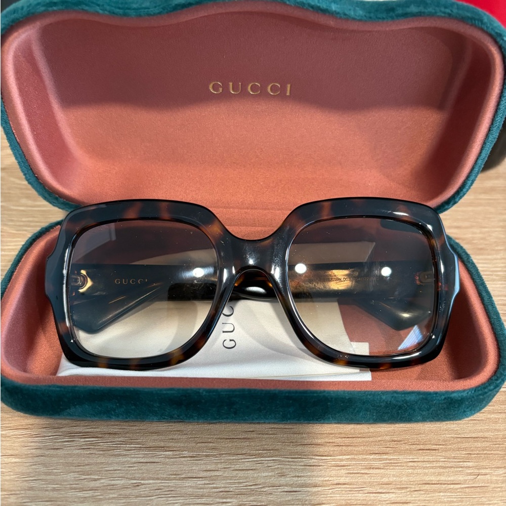Gucci Brown Sunglasses Classic Accessories